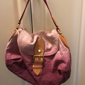 Pink Louis Vuitton bag